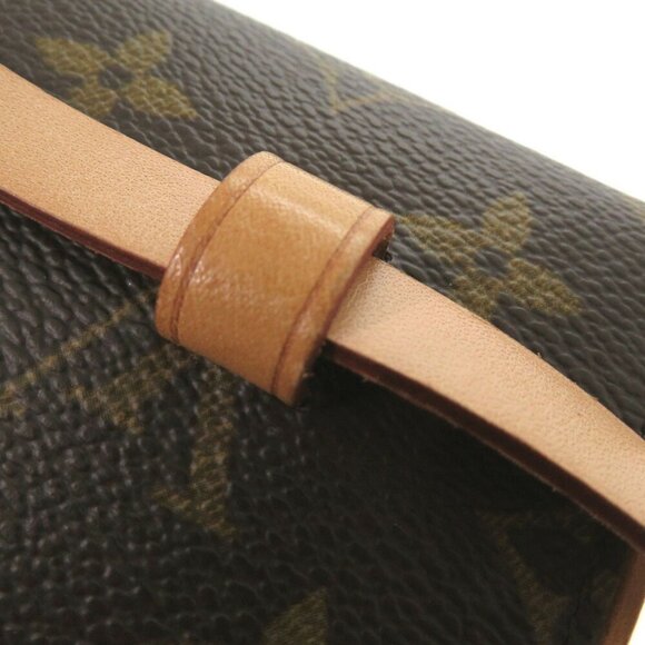 LOUIS VUITTON Monogram Pochette Florentine M51855 Waist Bag LV 1089 ⭐ - Picture 8 of 11